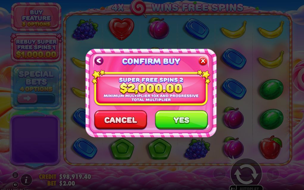 Super Free Spins 1 med multiplikatorer från 20x